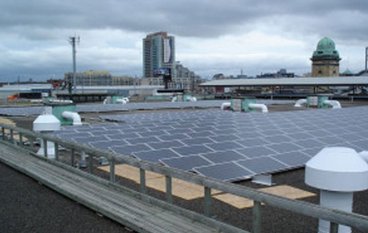 Horse Palace at Exhibition Place- 100 kW Solar Installation